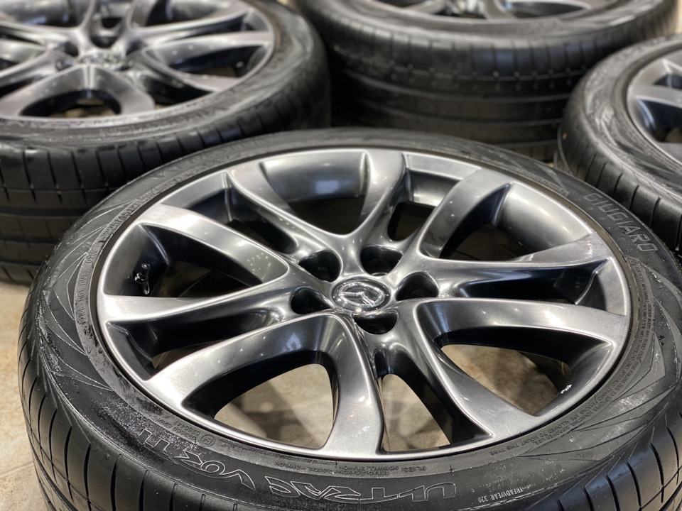 Б/У || Оригінальні диски Mazda 6 R19 та шини Vredestein Ultrac Vorti 225/45 1