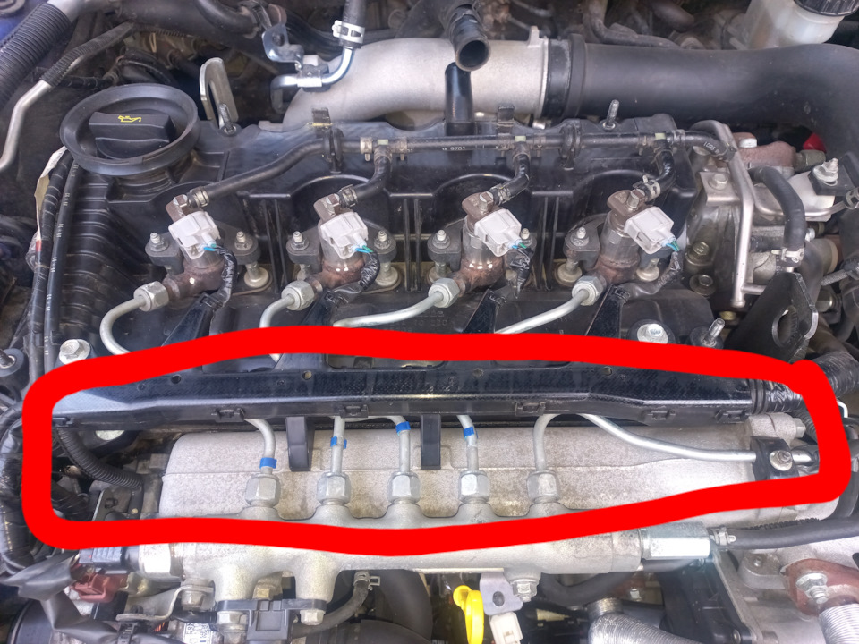 Заміна прокладки кришки клапанів Mazda 6 GH 2.2 MZR-CD 1