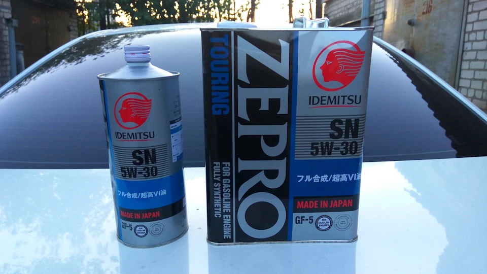 Заміна мастила на IDEMITSU Zepro 5W-30 SN
