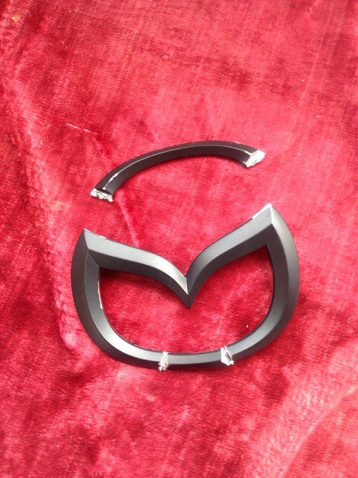Реставрація та тюнінг значка MAZDA 1