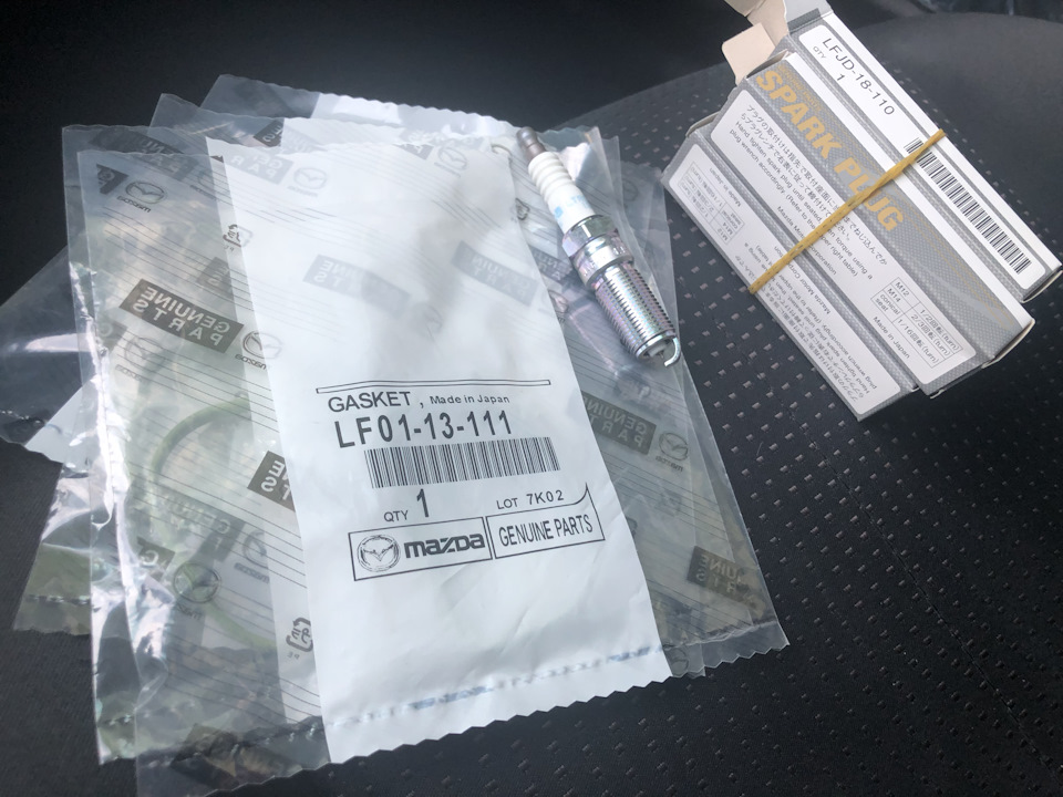 Підготовка до встановлення ГБО - нові свічки та впуск.кільця 1