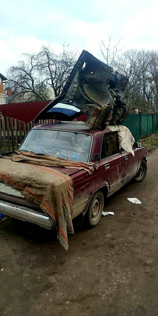 Забираємо шматок мазди. 1