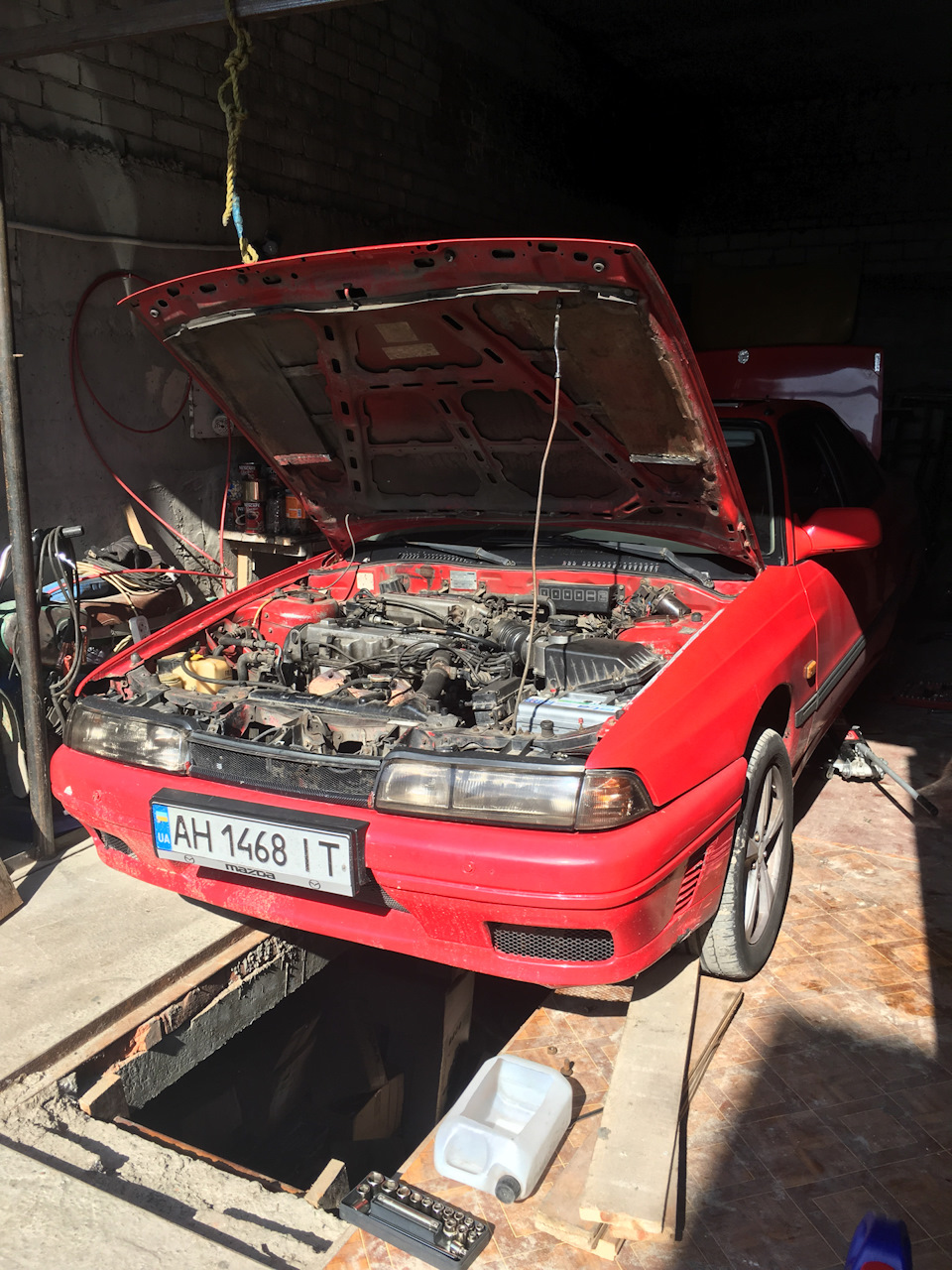 Трусимо ходову Mazda 626 GD Coupe 3