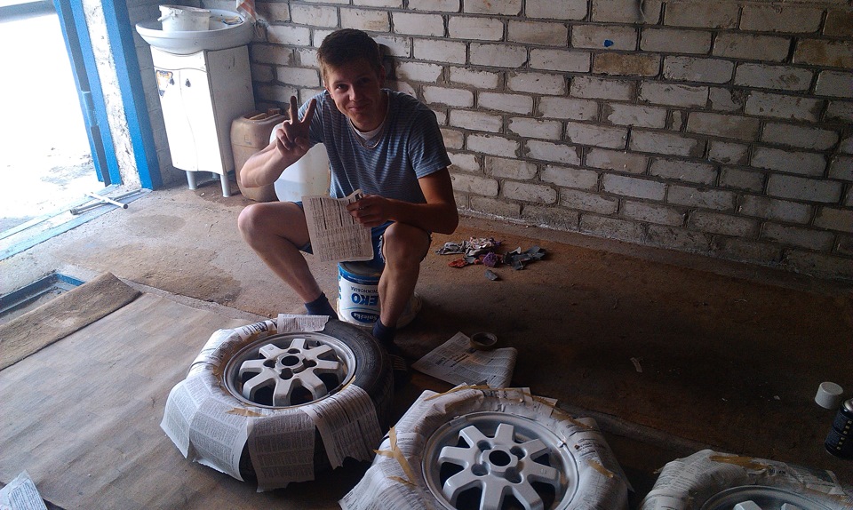 День 1 - Фарбування дисків 5