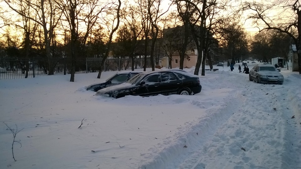 Сніг в Одесі 1