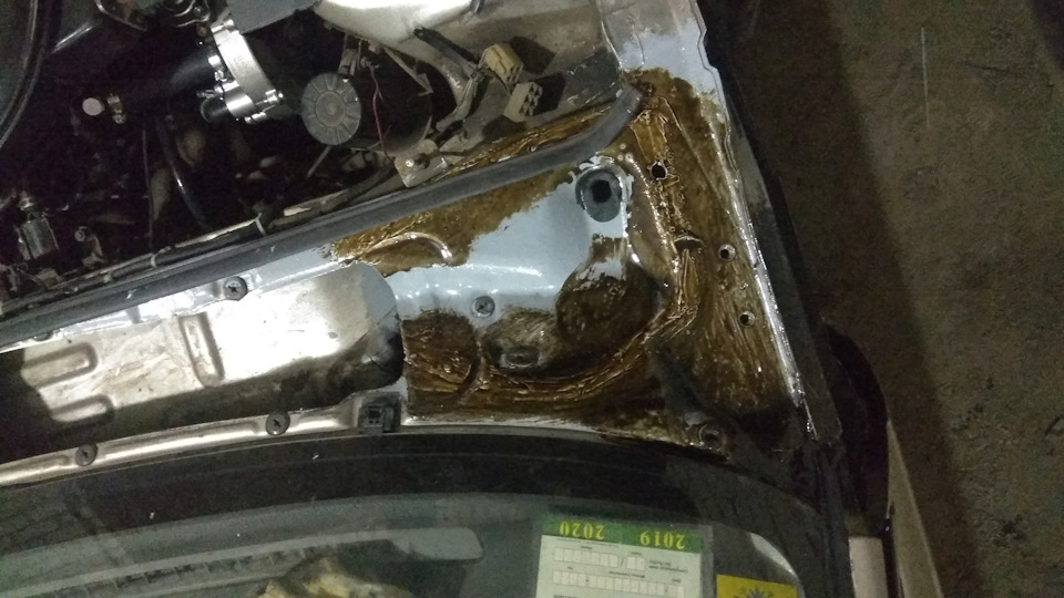 Mazda 626 gd ( беда вода в ногах пасажира ) часть 2 4