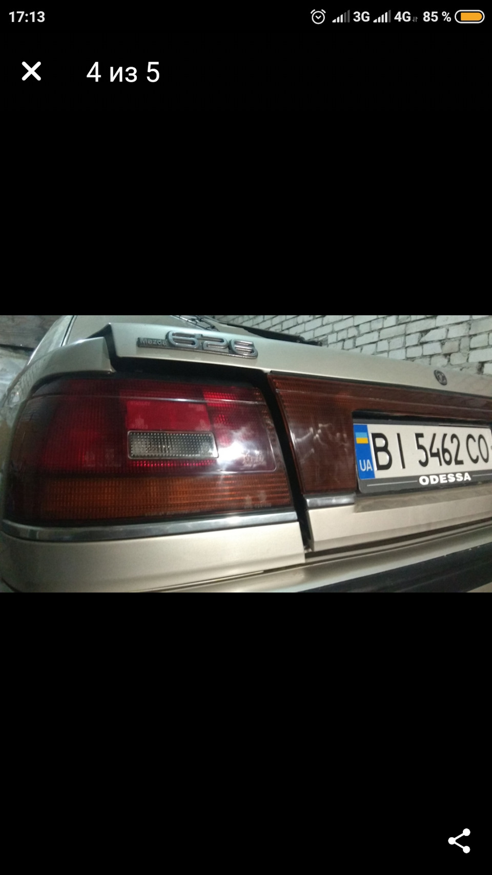 Mazda 626 gd (продаю задні стопи в зборі) 1