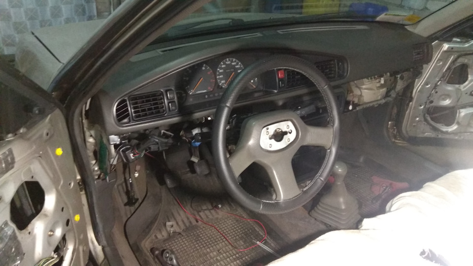 Mazda 626 gd (установка торпеди) 4