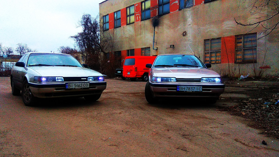 Mazda 626 gd вентиляційні канали під задньою кришкою багажника (маленька пласмаска великі проблеми) 2
