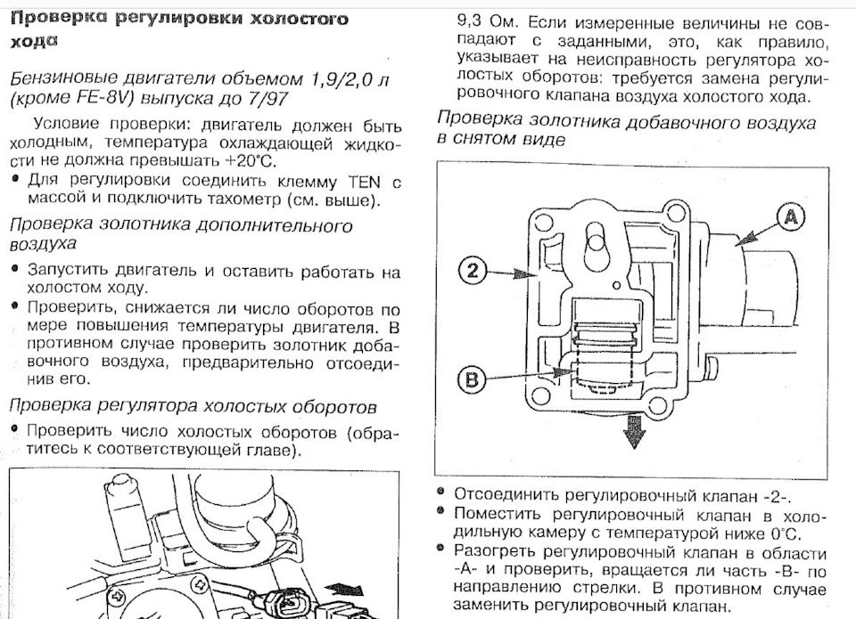 Регулятор холостого хода Mazda 626 GE 2.0 FS 3