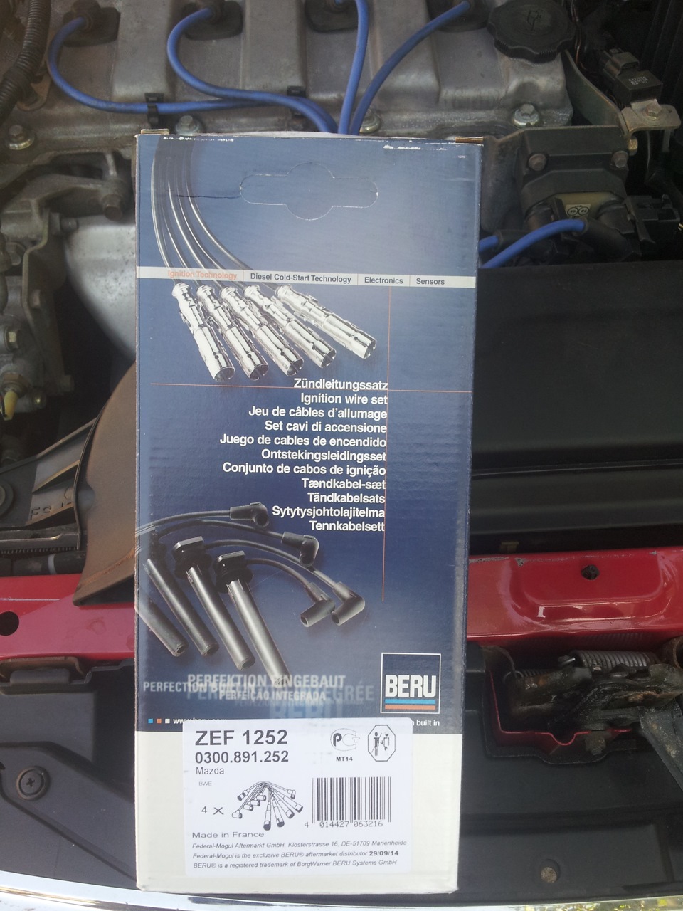 ВВ дроти BERU та свічки DENSO 1