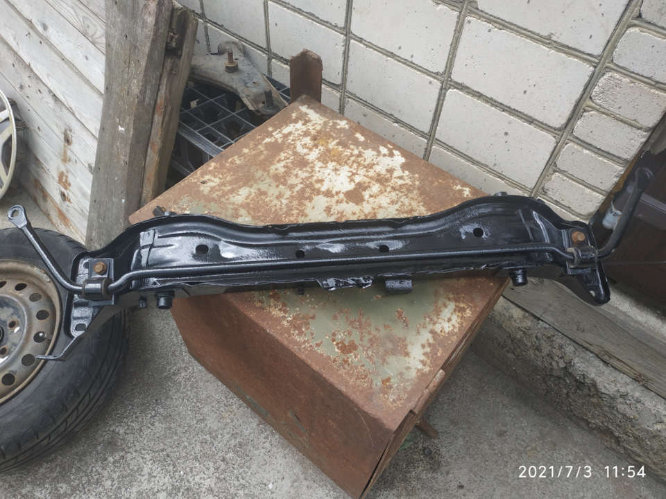 Глобальний ремонт задньої підвіски (важелі, балка, стабілізатор, гальмівні магістралі) 4