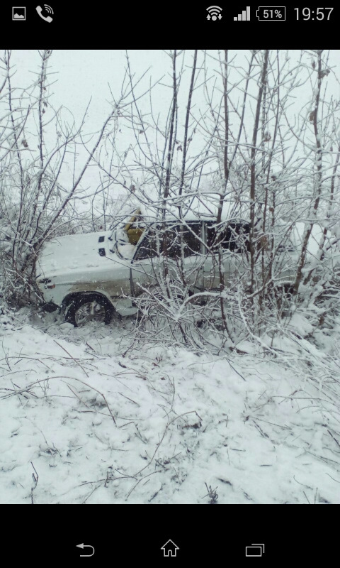 Результат сьогоднішнього снігу 1