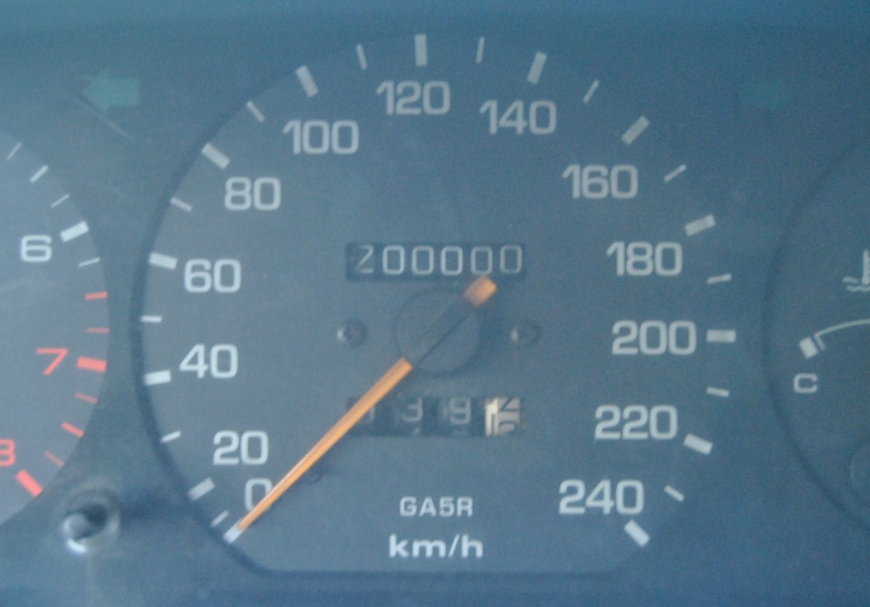 Ось ми і відзначили 200 000 ювілей автомобіля :) 2