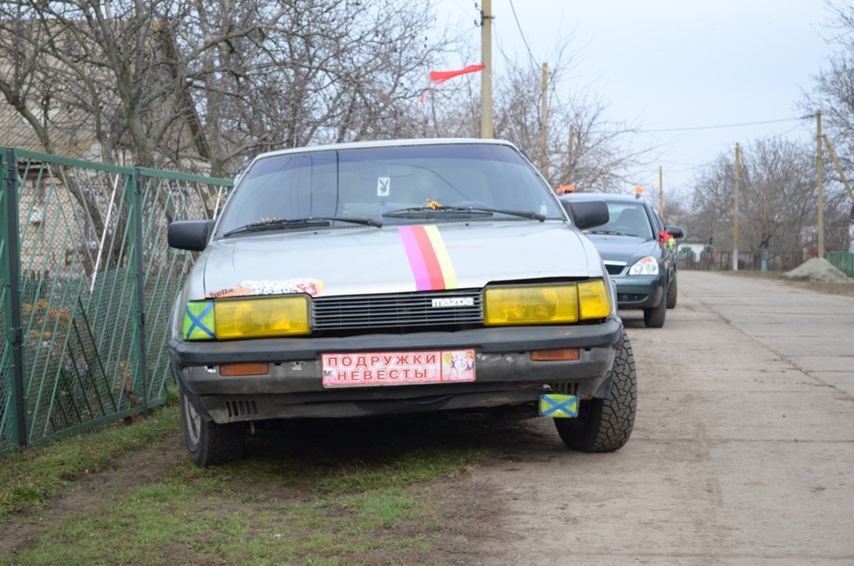 Фари в жовтий оракал + трохи стікерів=) 1