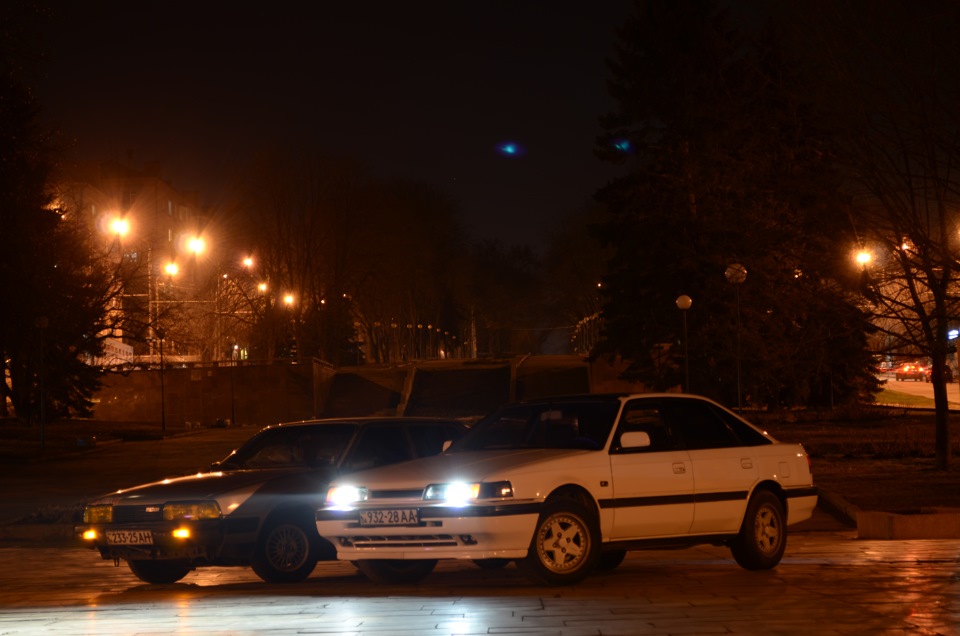 Mazda 626 White Moon і Mazda 626 2.0 ТРАКТОР 4