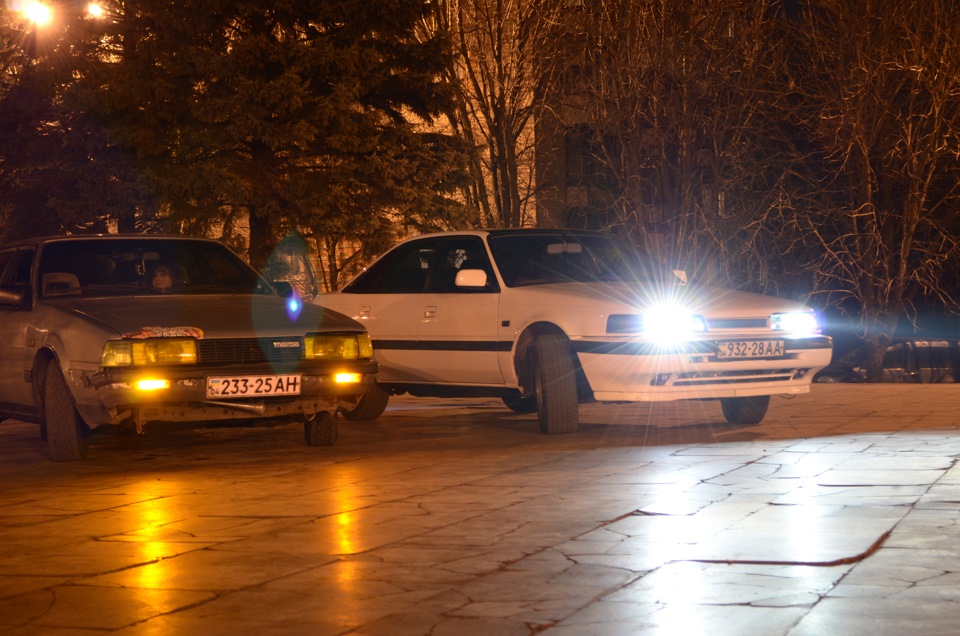 Mazda 626 White Moon і Mazda 626 2.0 ТРАКТОР 3