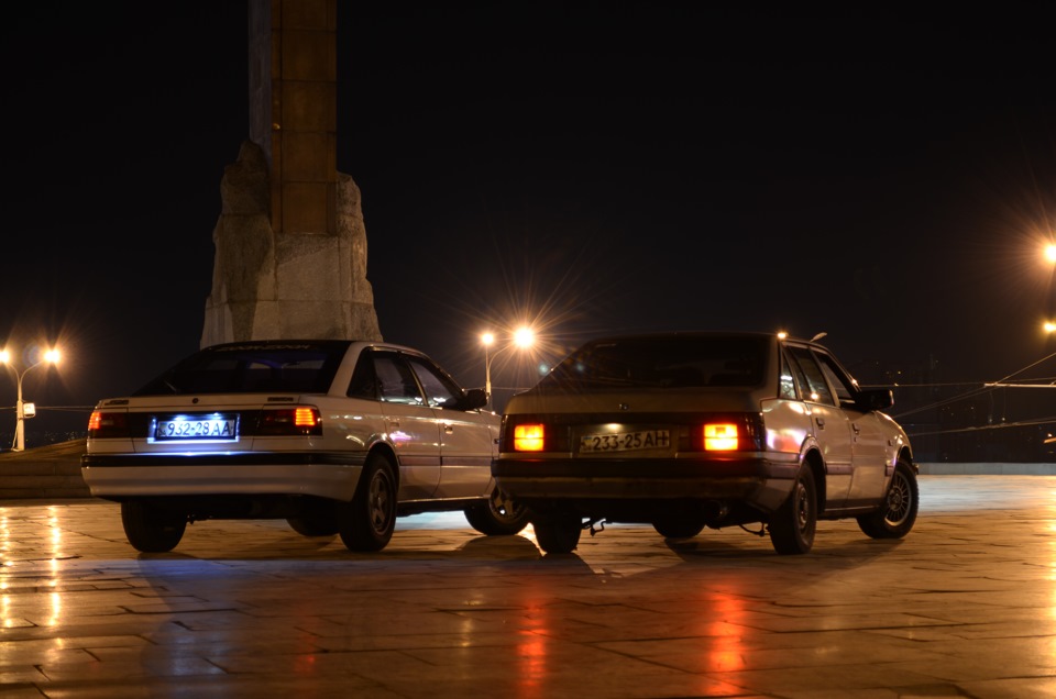 Mazda 626 White Moon і Mazda 626 2.0 ТРАКТОР 2