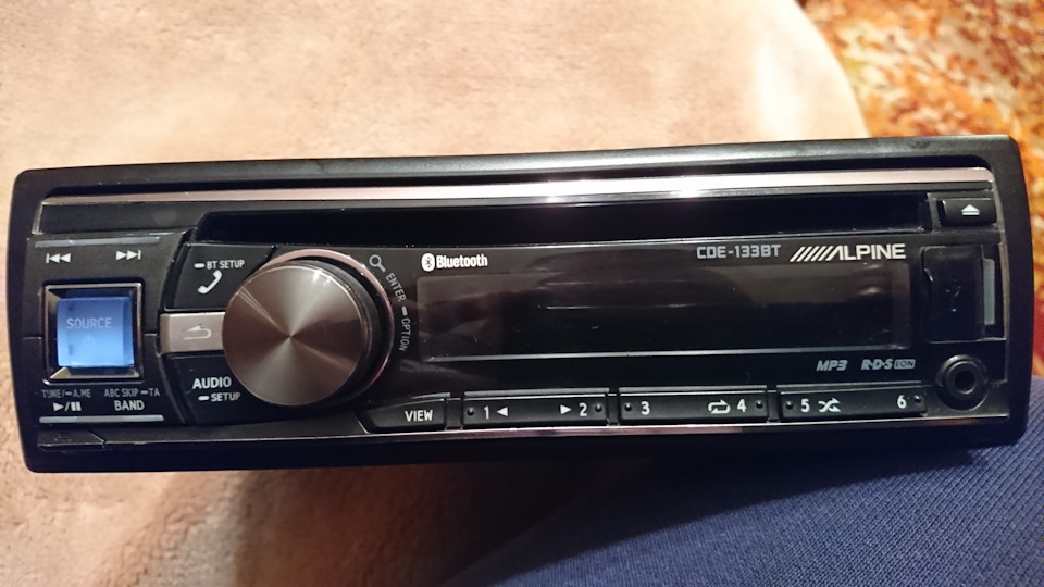 Alpine cde133 bt 2