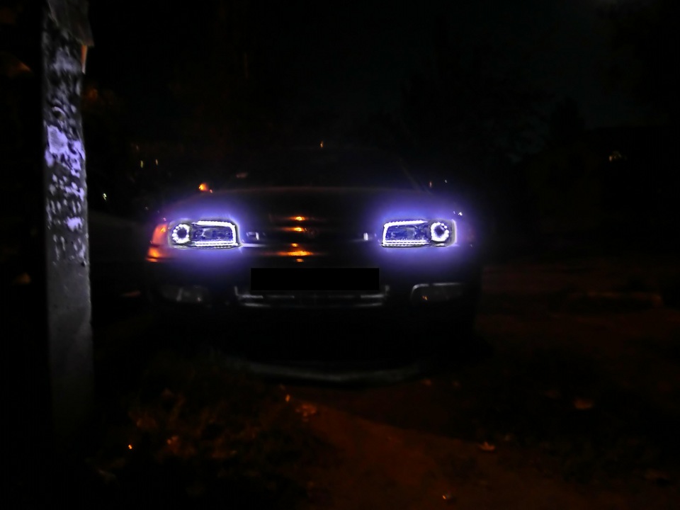 легкий LED тюнінг фар 1