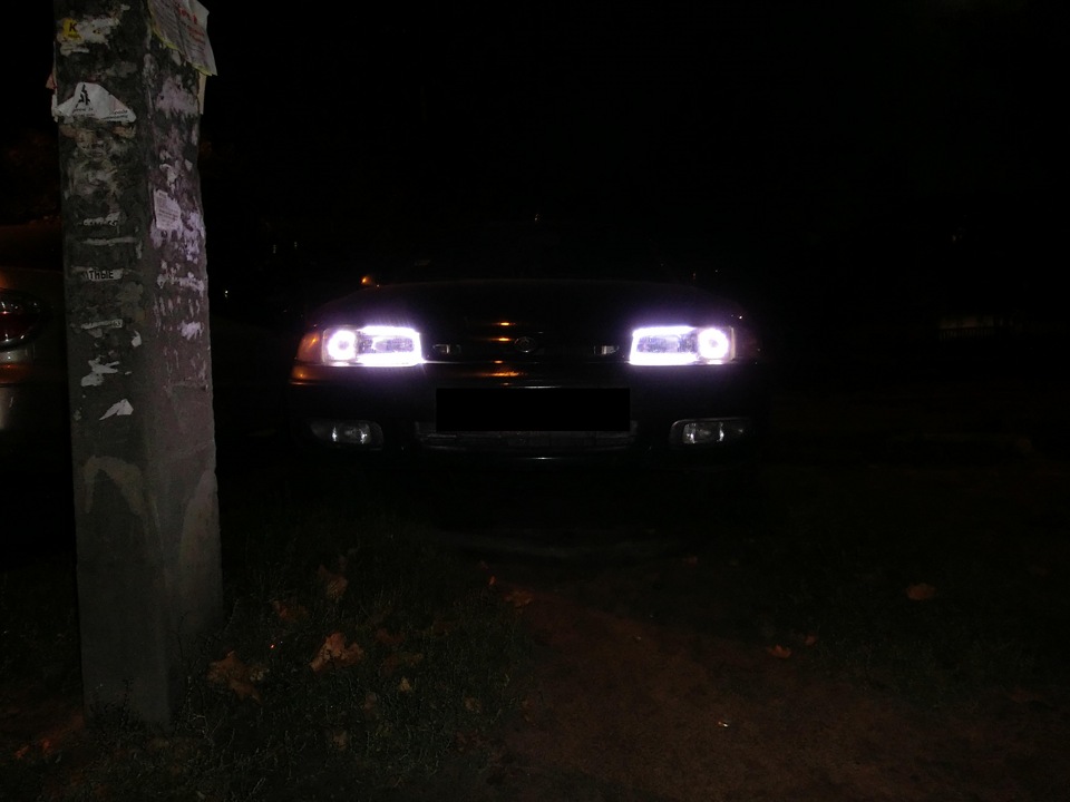 легкий LED тюнінг фар 2