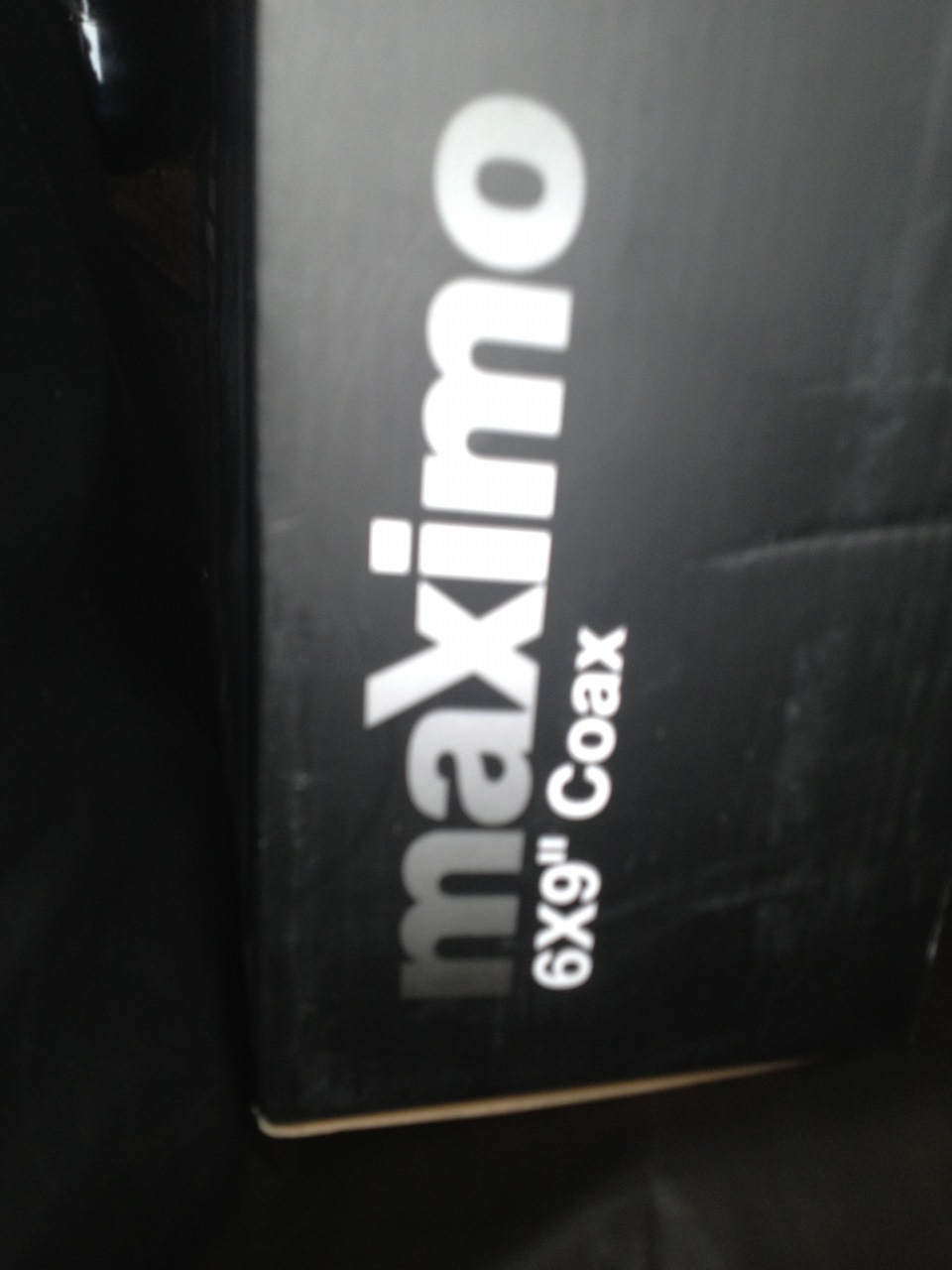 Початок. Morel Maximo 6x9 coax. 2