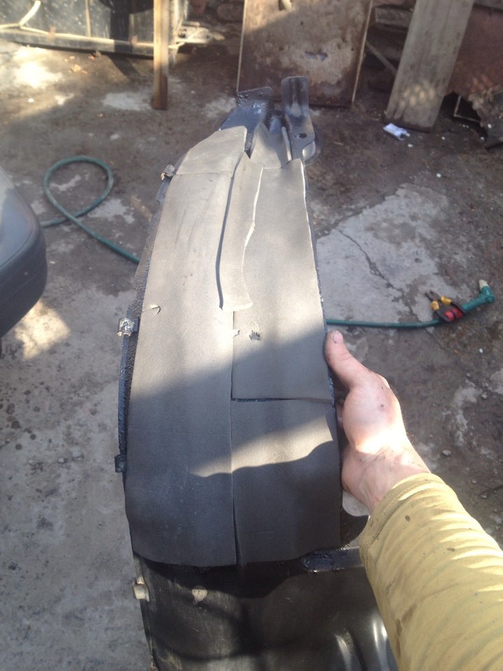 Обробка арок, mazda 626 GD 5
