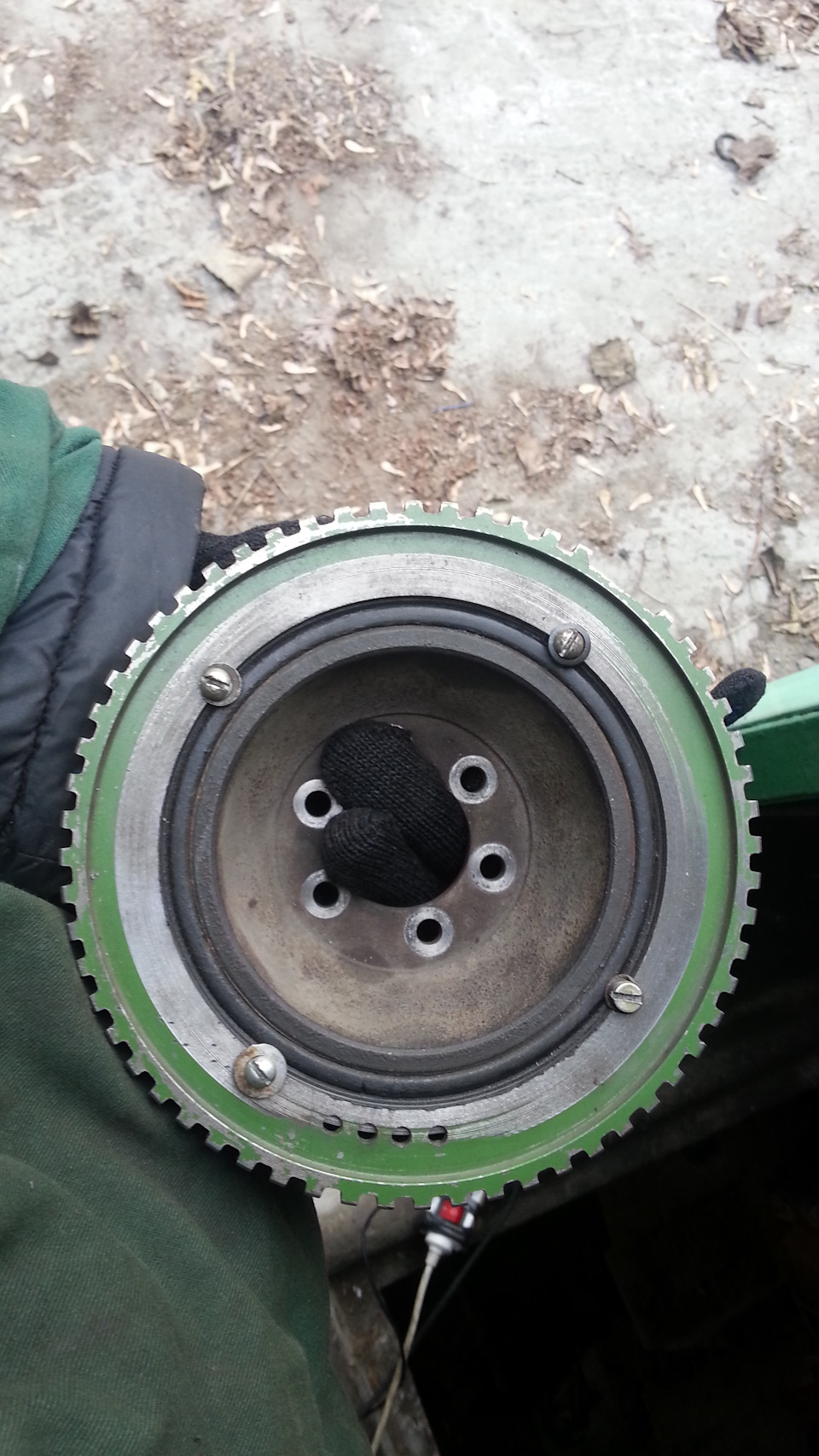 Встановлення ДПКВ у mazda 626 gd fe3n 3