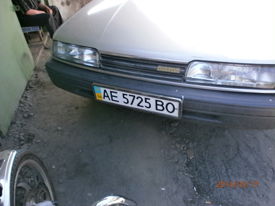 Тепер я офіційний власник Mazda626.Переоформився! 2