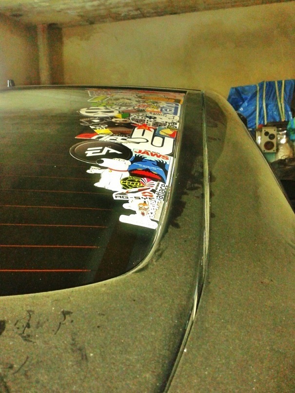 Карбонізація центральної консолі! і трохи stickerbombing a 5