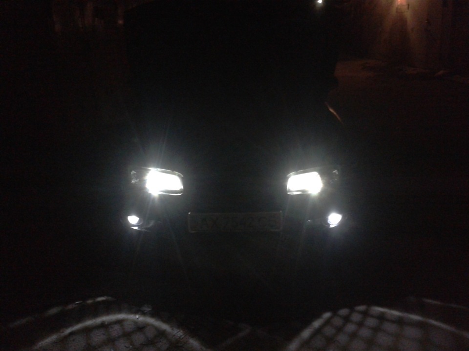 LED в туманки 4