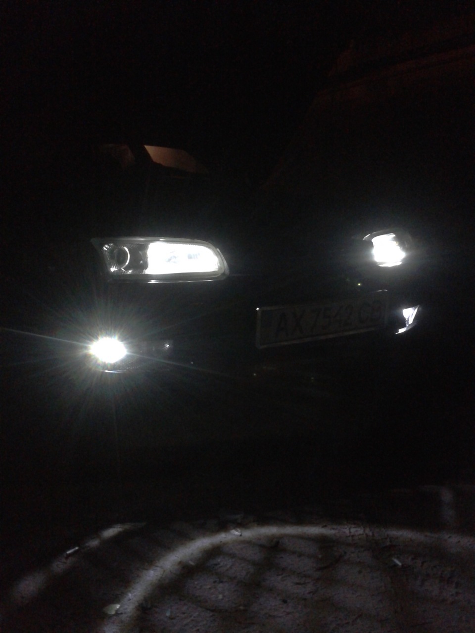 LED в туманки 3