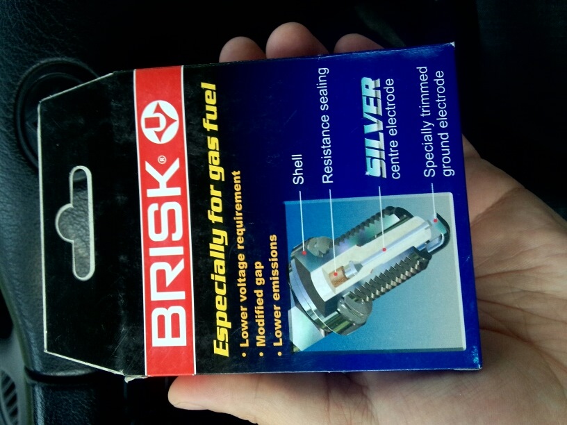Свічки під газ (brisk silver) 2