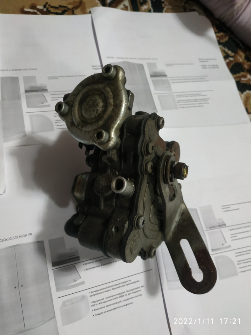 Ревізія газового редуктора Tomasetto Аляска 2