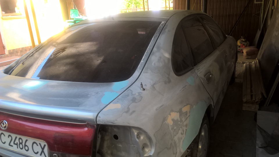 Реставрація зовнішнього вигляду авто. Частина 2 - йде процес ... Візити до майстра ... 3