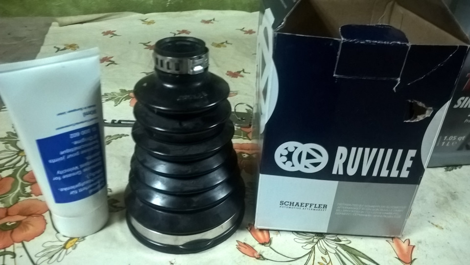 Заміна пильовика зовнішнього шрусу. 755508 Ruville. 1
