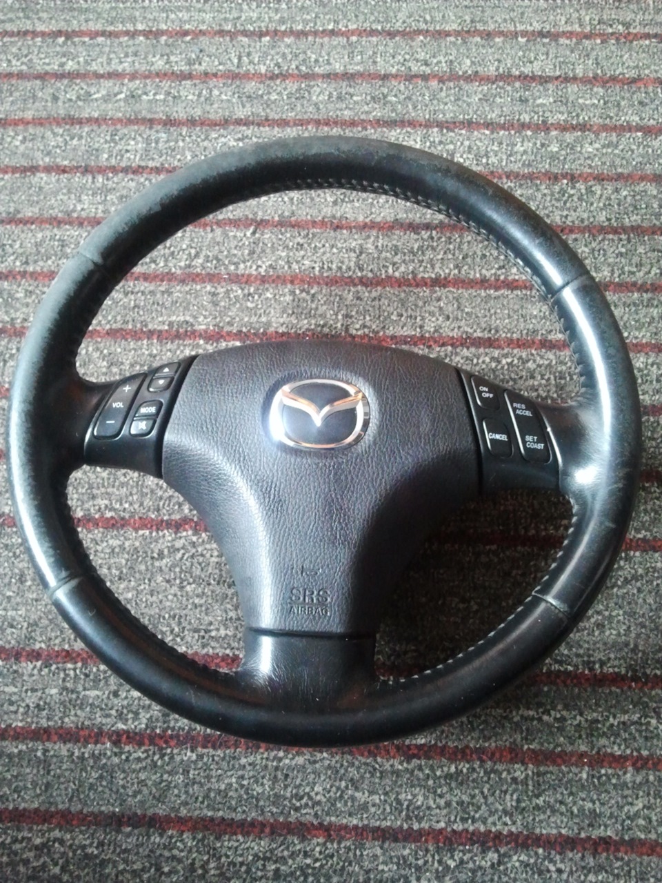 Установка керма від Mazda 6 (круїз та управління магнітолою) 1