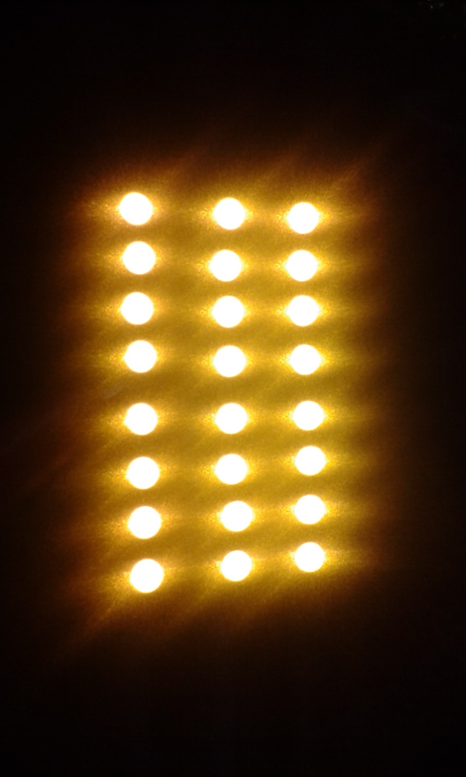 Робота LED поворотів та плафонів карт дверей. 1