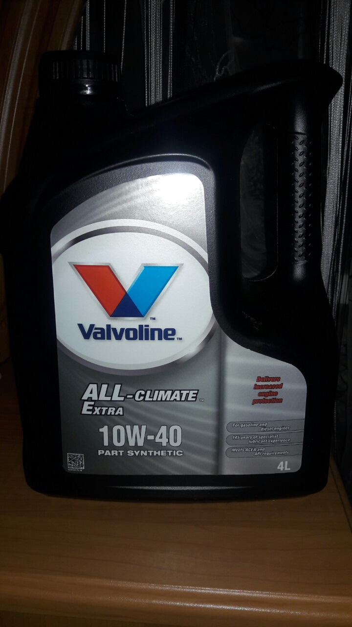 моторна олива Valvoline All Climate Extra SAE 10W-40 2