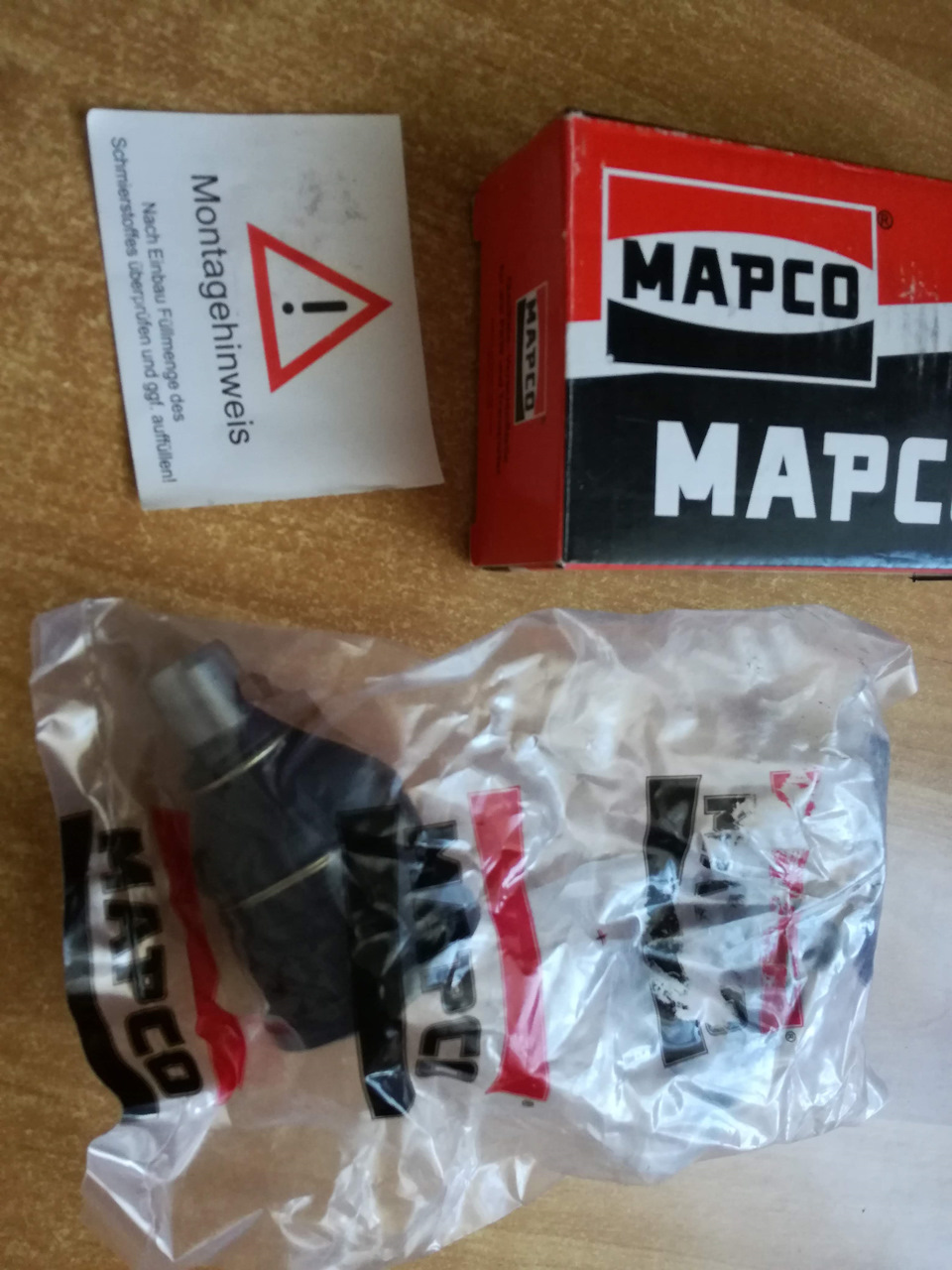 Кульові опори MAPKO 3