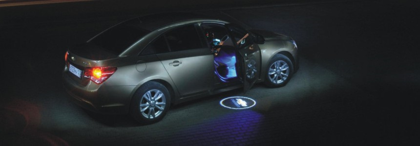 |Лазерний логотип(проекція) у двері Mazda| 2