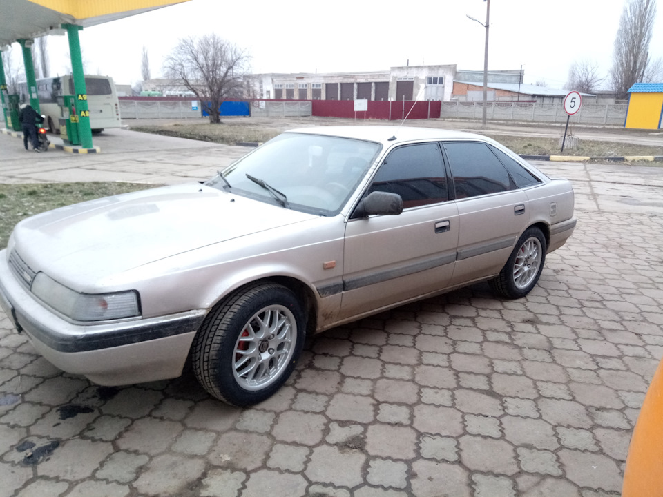 |Вихідні Mazda`вода: BBS на машині, шини EVERGREEN EU72/ пороги, передні стійки +бризковики original| 5
