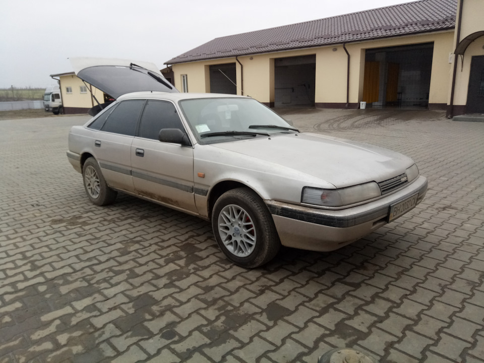 |Вихідні Mazda`вода: BBS на машині, шини EVERGREEN EU72/ пороги, передні стійки +бризковики original| 1