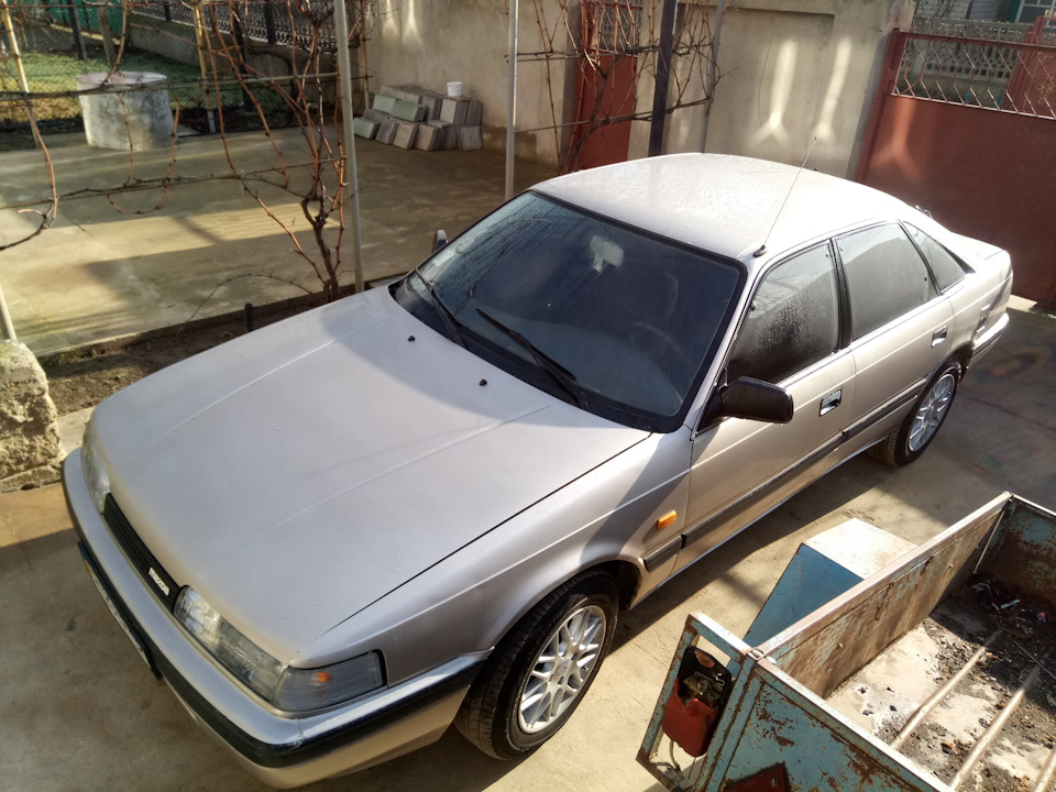|Вихідні Mazda`вода: Купив нову баночку, +Встановив магнітолу Kenwood KMM 103, і ​​штатні колонки| 1