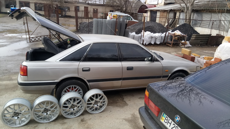 |Вихідні Mazda`вода: Переходимо на 16`й розмір взуття, зустрічайте BBS R16 RX 238| 5