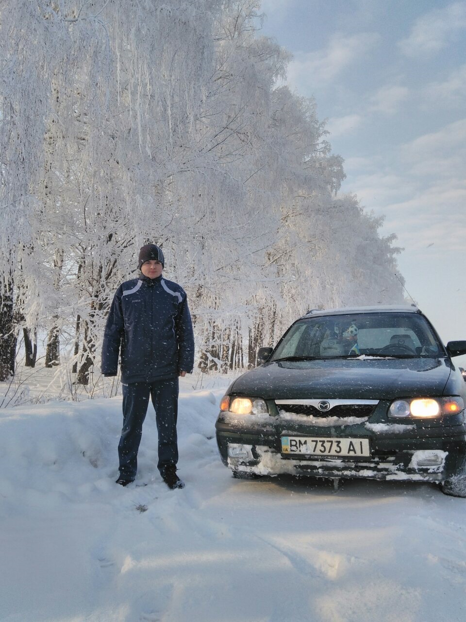 Зима -22 морозу 1