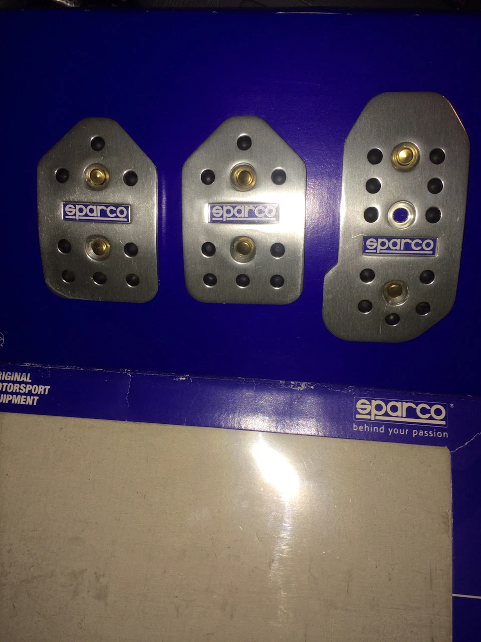Педальки. Оригінал. Sparco.
