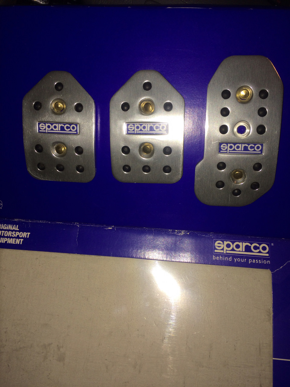 Педальки. Оригінал. Sparco. 1