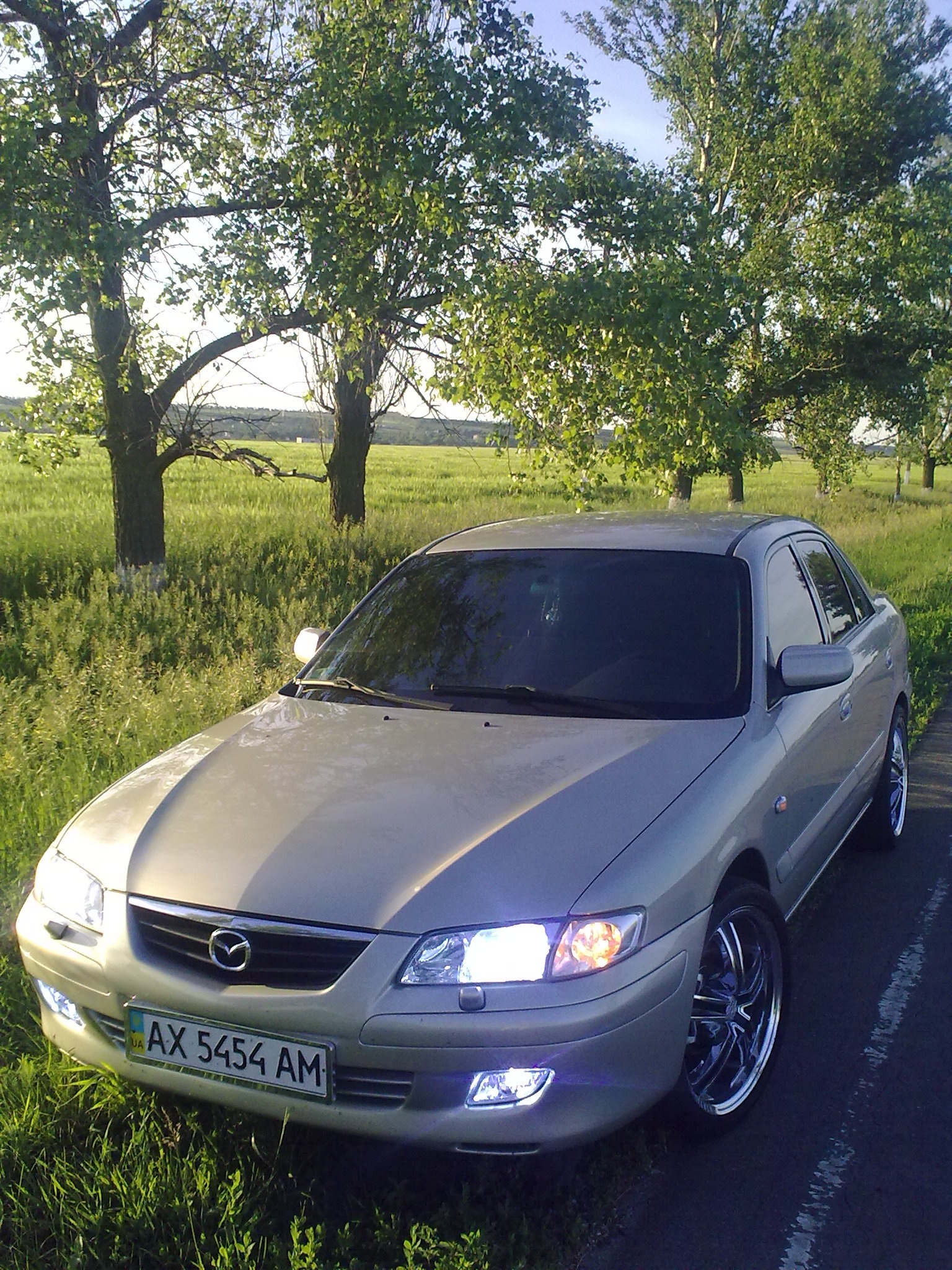 Літо, сонце, захід сонця, природа, фотосесія ... 4