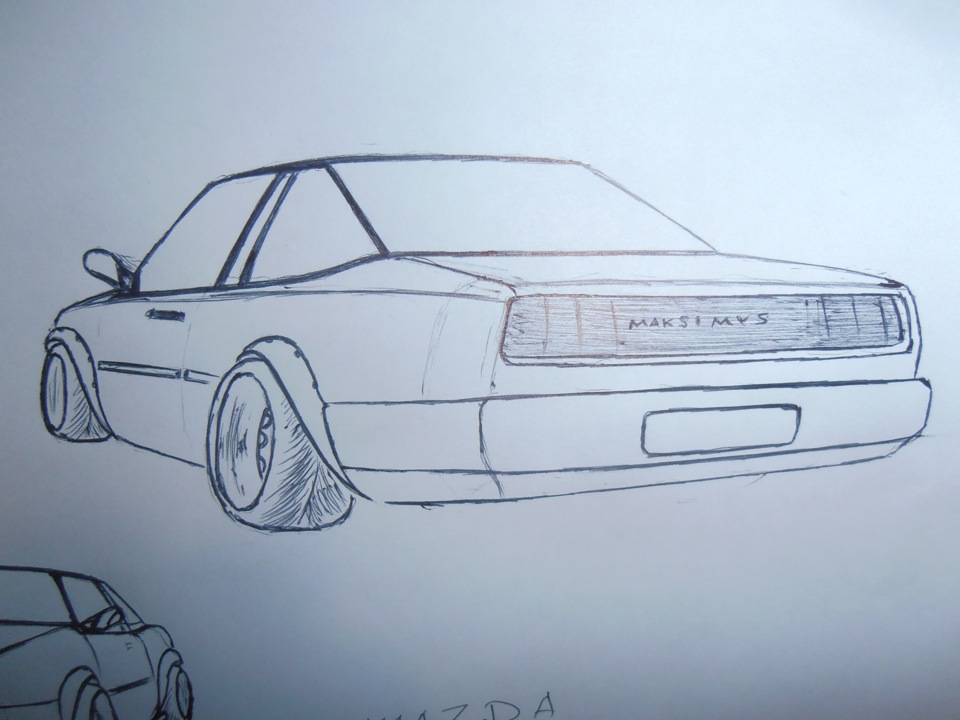 ескізи проекту mazda-dodge 5
